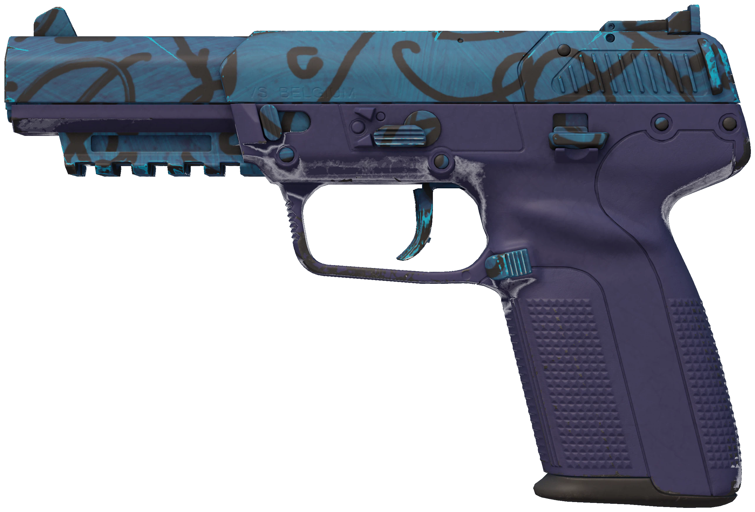 Five-SeveN | Midnight Paintover representative Minimal Wear wear preview