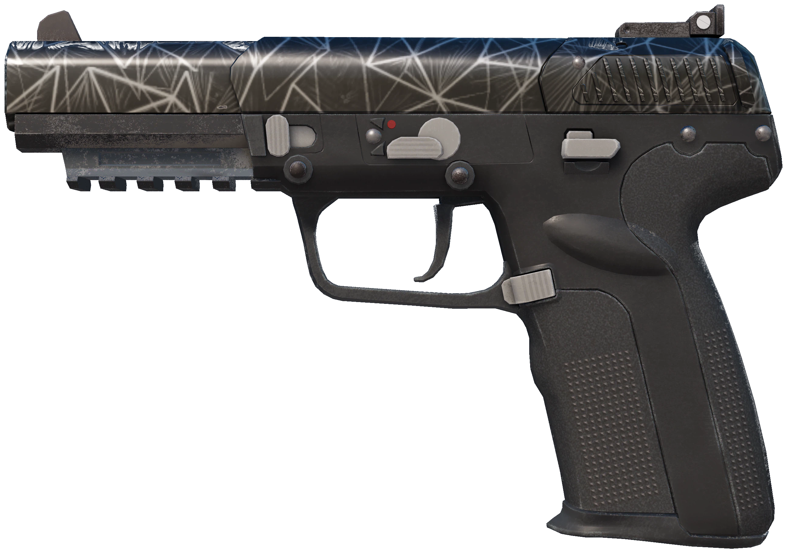 Five-SeveN | Silver Quartz CS2 skin — open high-resolution image