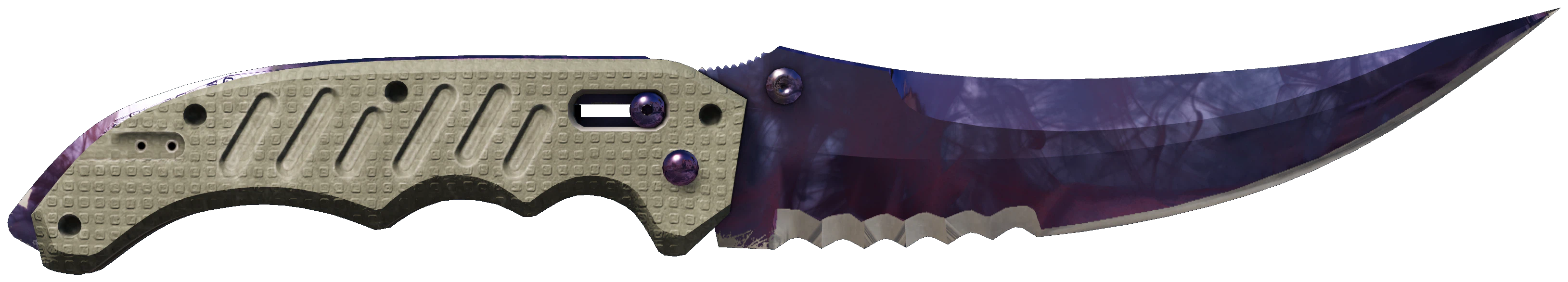 ★ Flip Knife | Doppler Black Pearl representative Minimal Wear wear preview