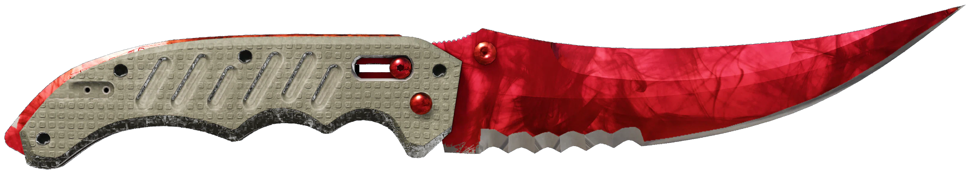 ★ Flip Knife | Doppler Ruby representative Minimal Wear wear preview