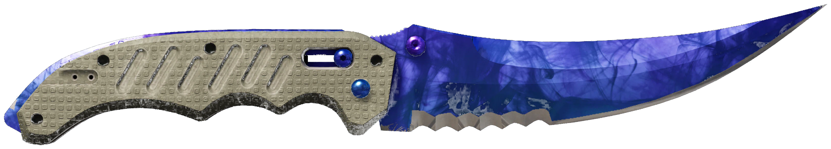 ★ Flip Knife | Doppler Sapphire CS2 skin — open high-resolution image