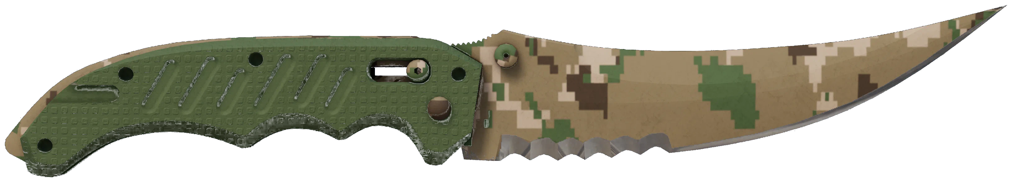 ★ Flip Knife | Forest DDPAT CS2 skin — open high-resolution image