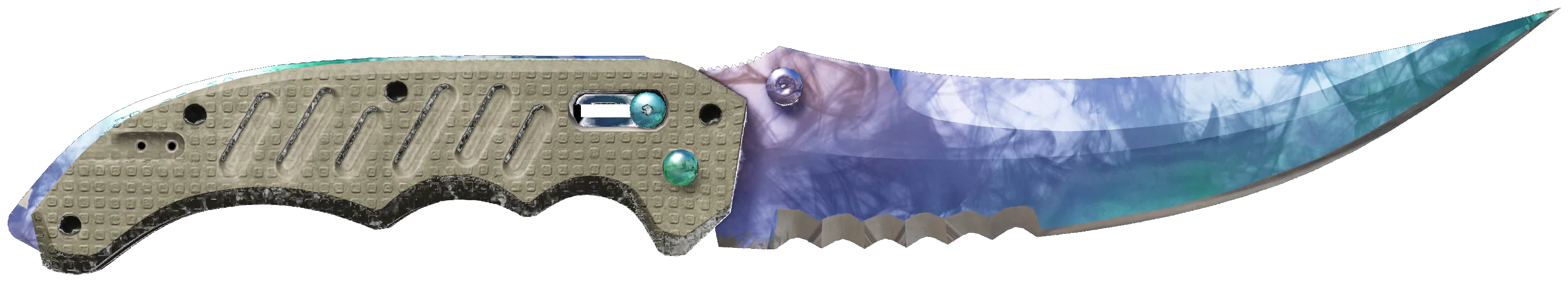 ★ Flip Knife | Gamma Doppler Phase 1 representative Minimal Wear wear preview