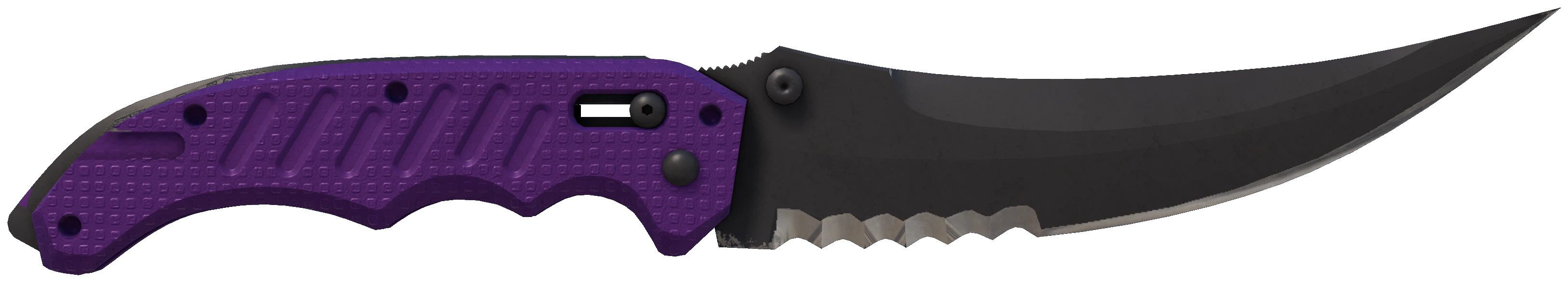 ★ Flip Knife | Ultraviolet CS2 skin — open high-resolution image