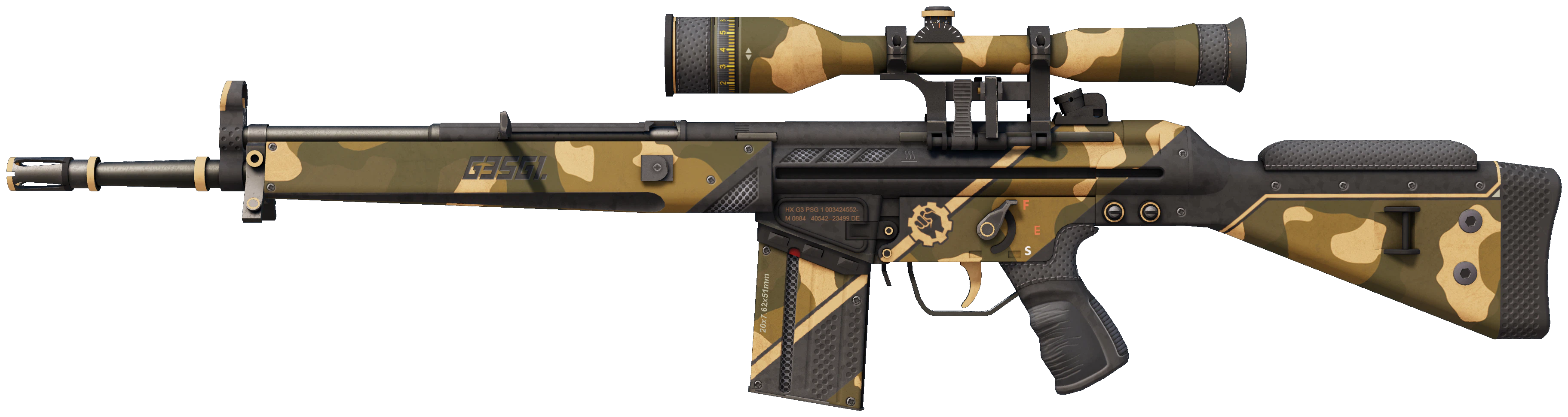 G3SG1 | Black Sand CS2 skin — open high-resolution image