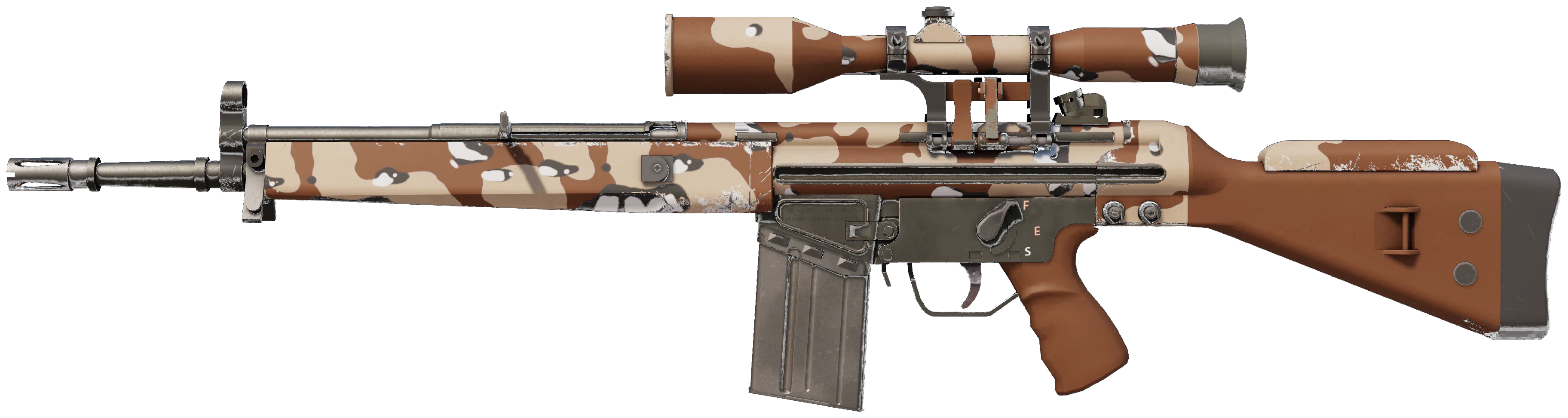 G3SG1 | Desert Storm CS2 skin — open high-resolution image
