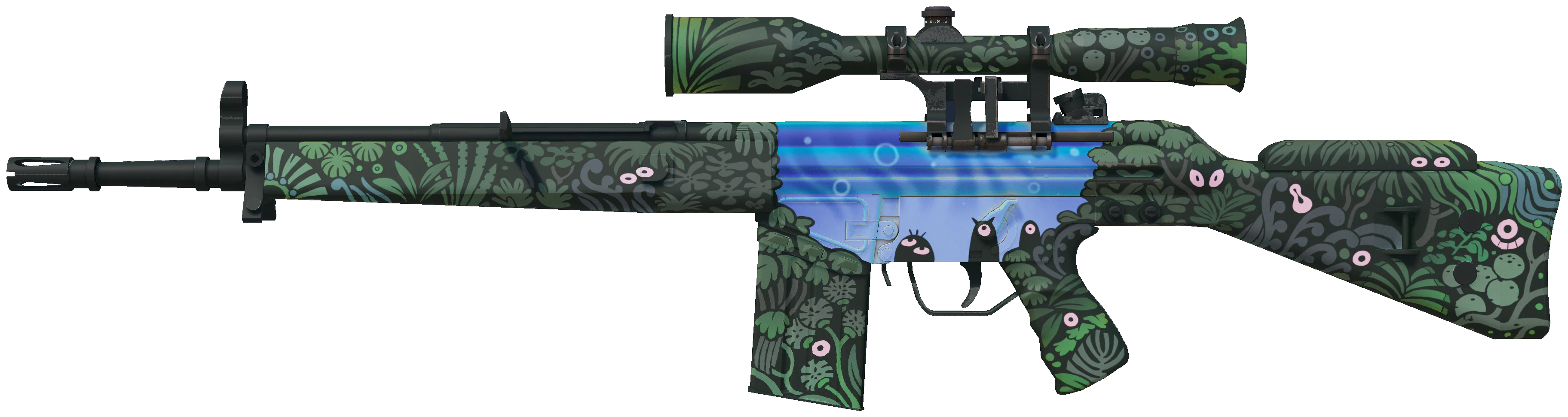G3SG1 | Dream Glade CS2 skin — open high-resolution image