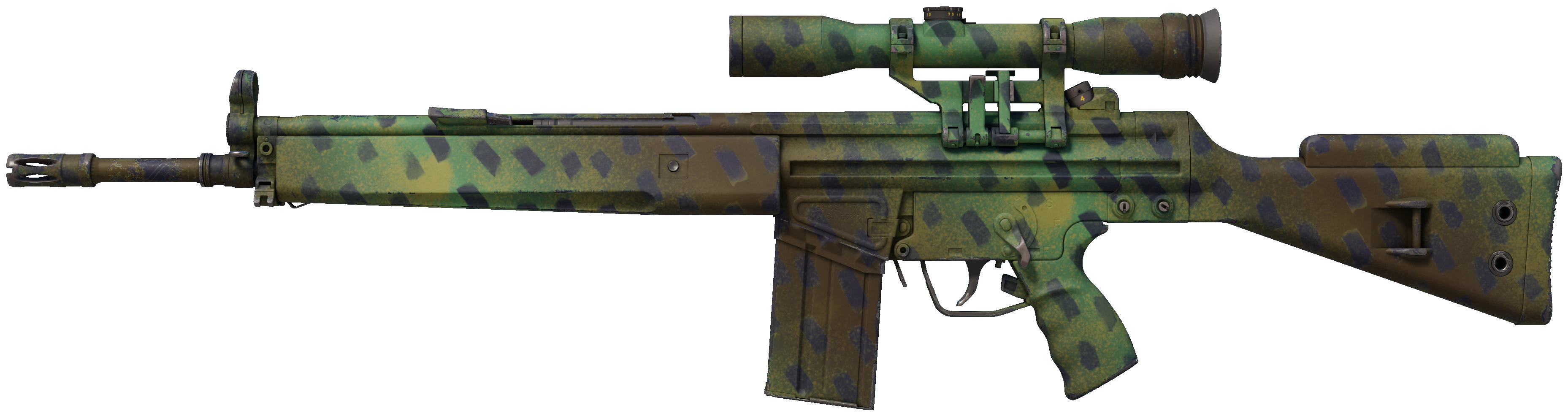 G3SG1 | Jungle Dashed representative Minimal Wear wear preview