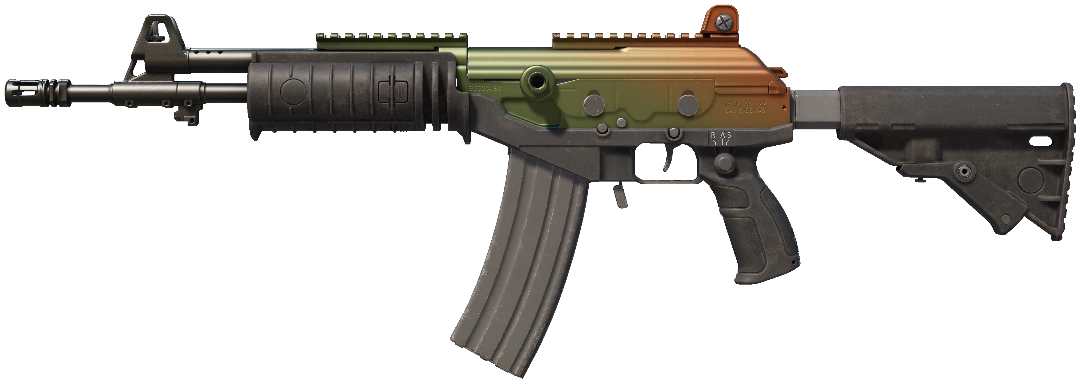 Galil AR | Amber Fade CS2 skin — open high-resolution image