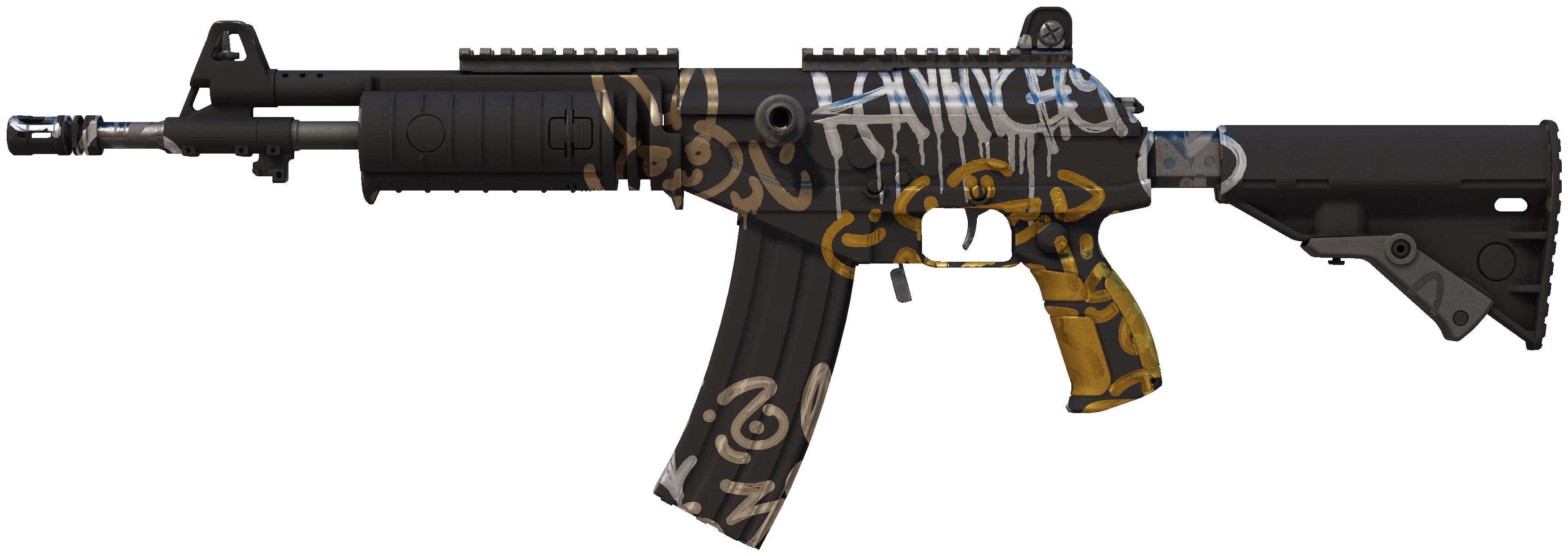 Galil AR | Metallic Squeezer CS2 skin — open high-resolution image