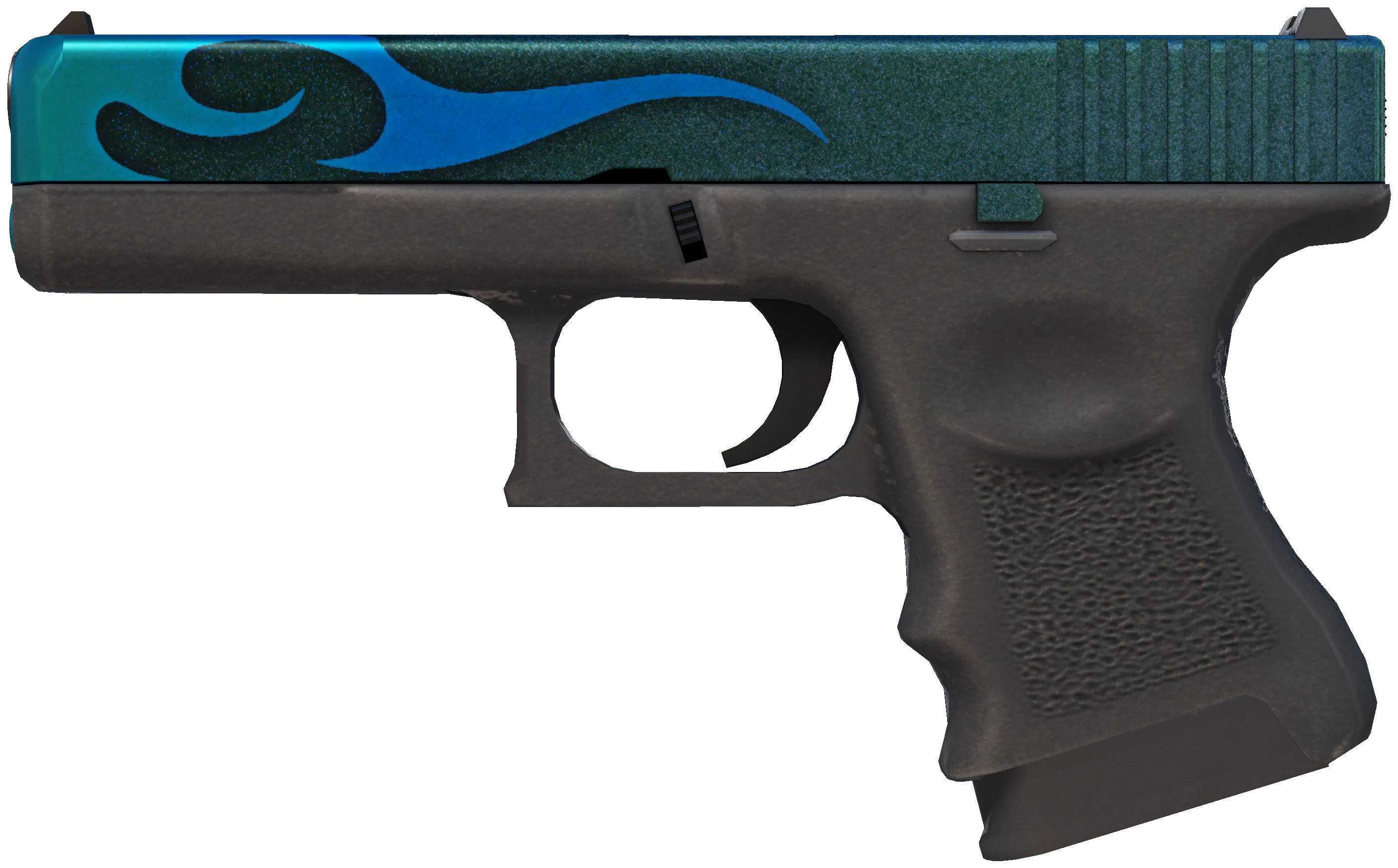 Glock-18 | Bunsen Burner representative Minimal Wear wear preview