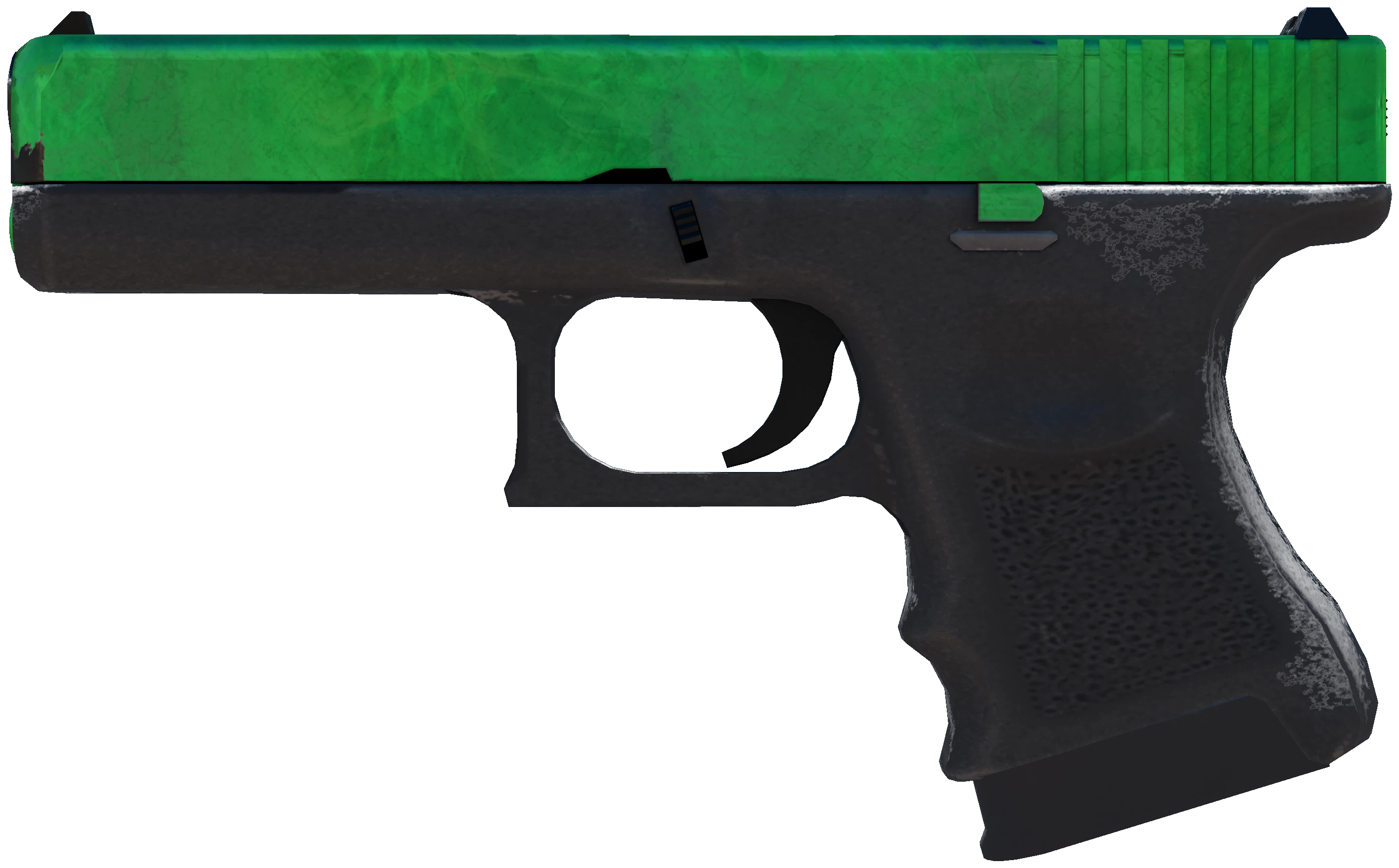 Glock-18 | Gamma Doppler Emerald representative Minimal Wear wear preview