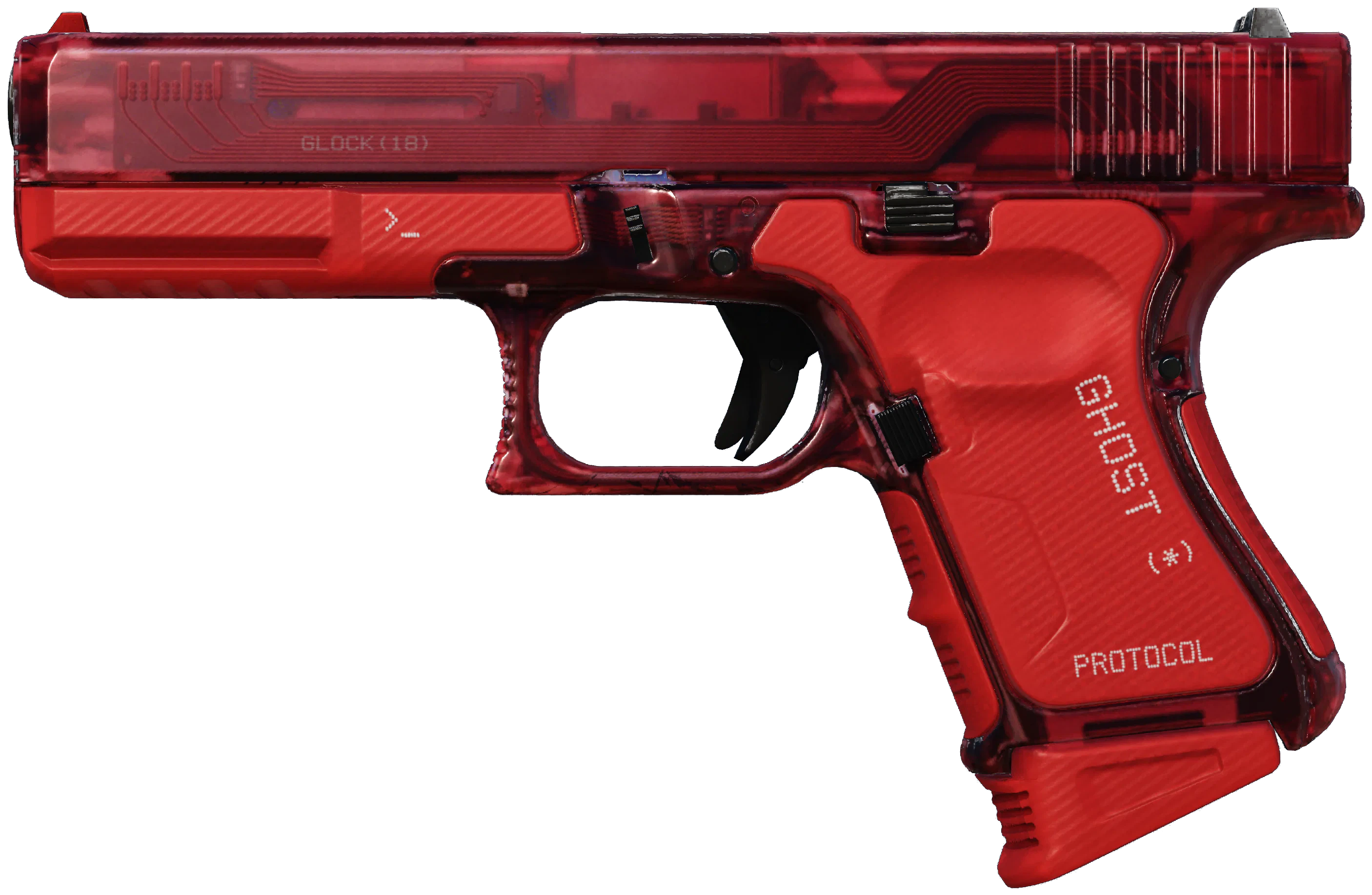 Glock-18 | Ghost Protocol representative Minimal Wear wear preview