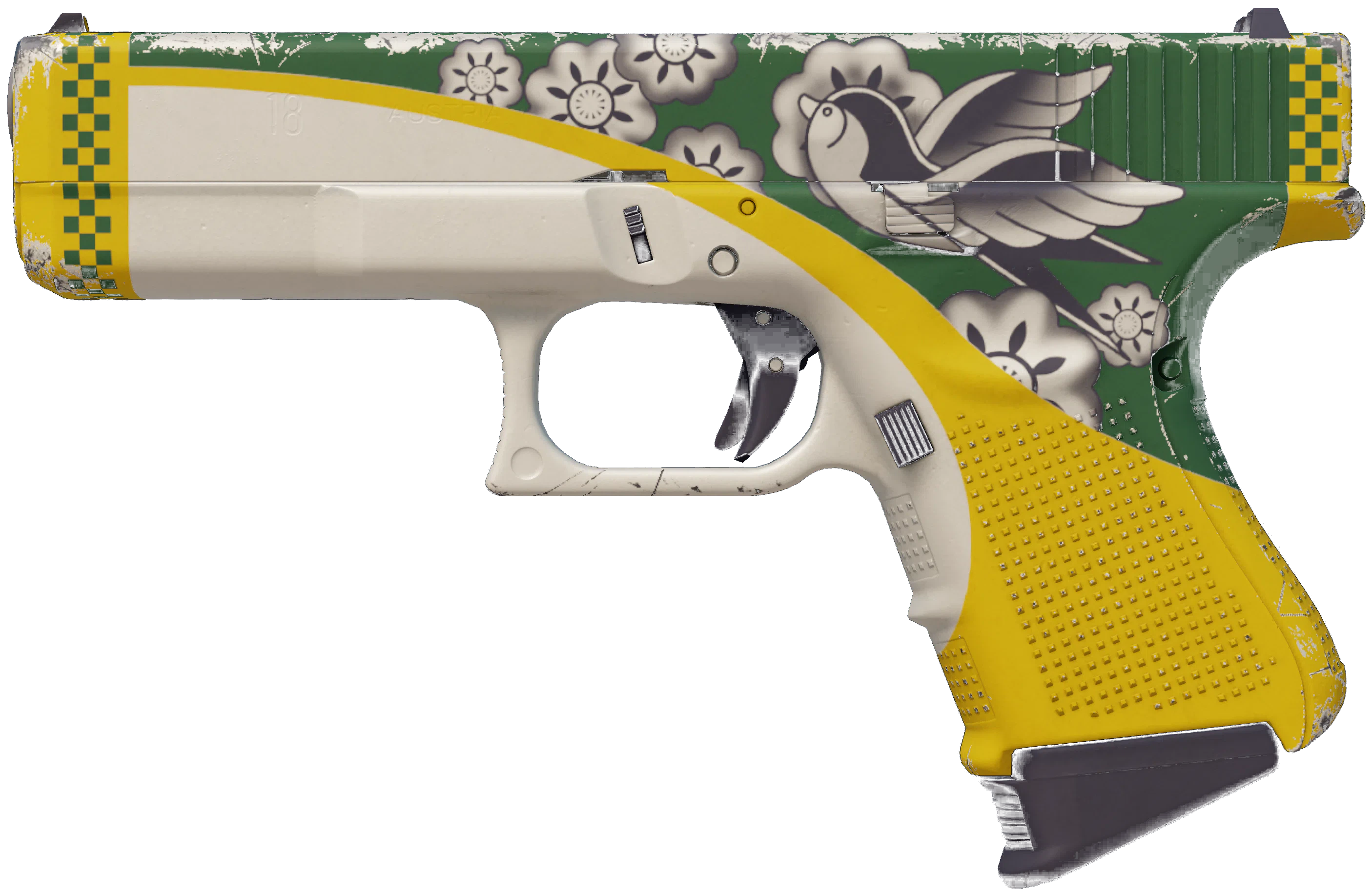Glock-18 | Glockingbird representative Minimal Wear wear preview