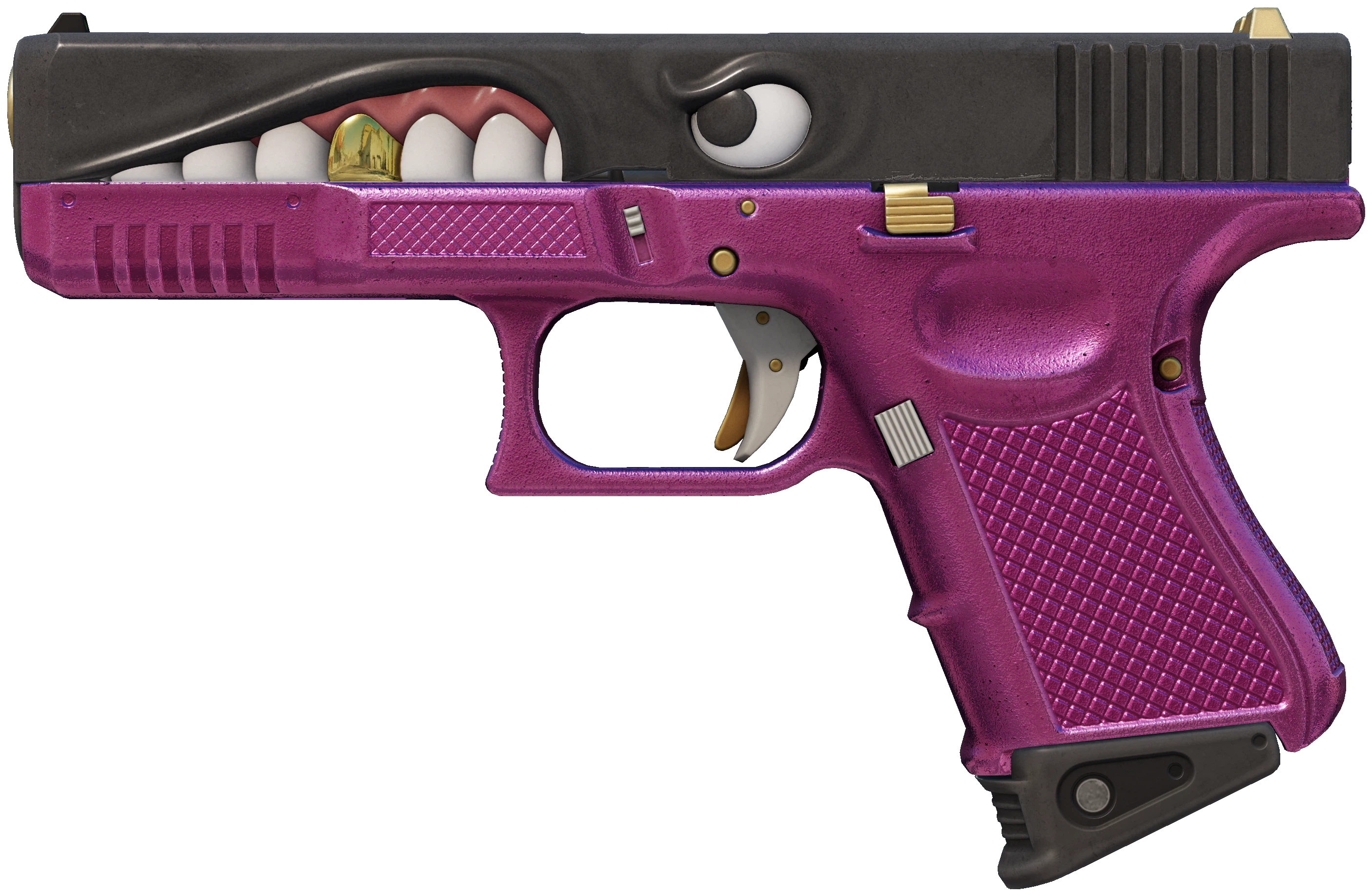 Glock-18 | Gold Toof CS2 skin — open high-resolution image