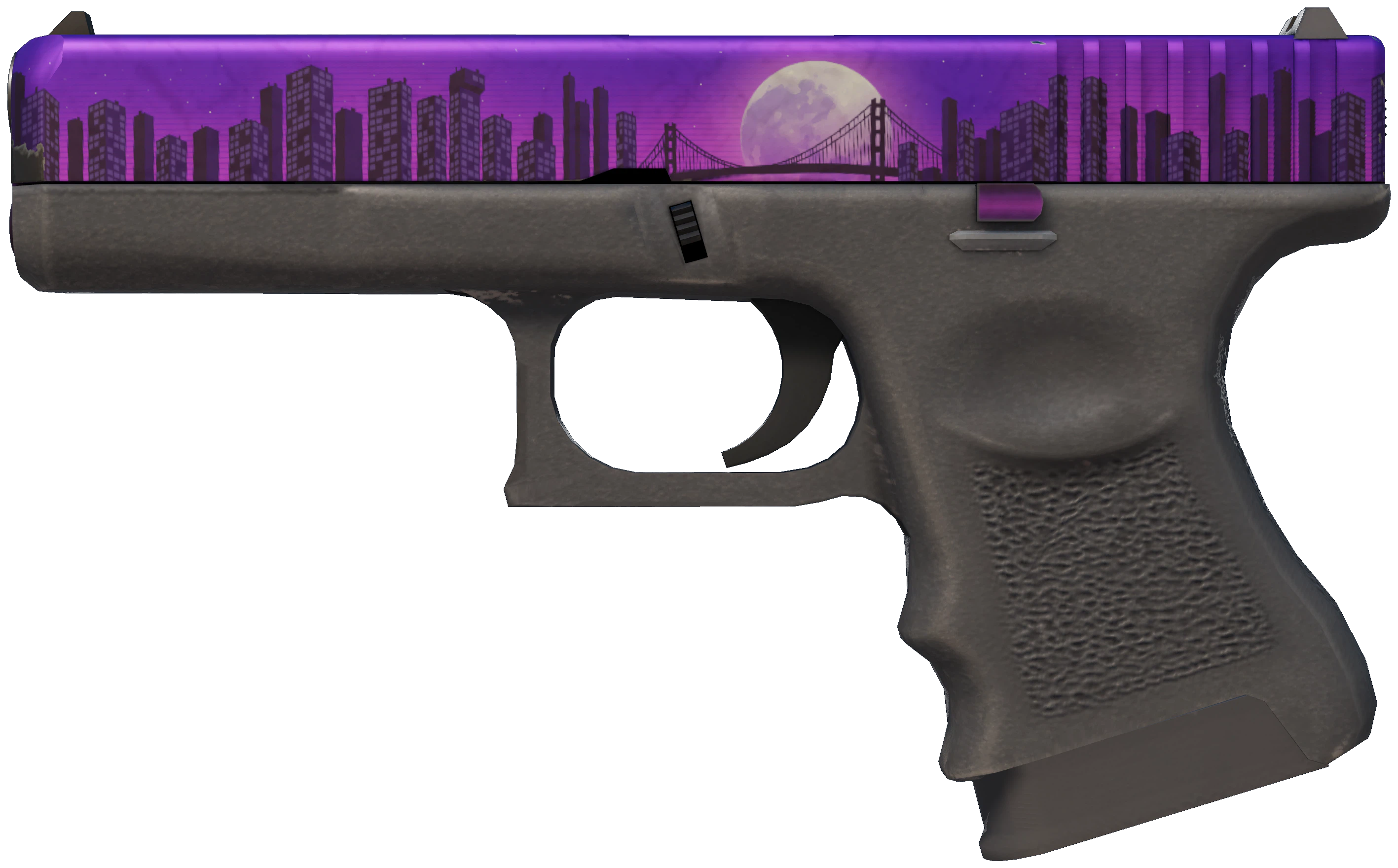 Glock-18 | Moonrise representative Minimal Wear wear preview