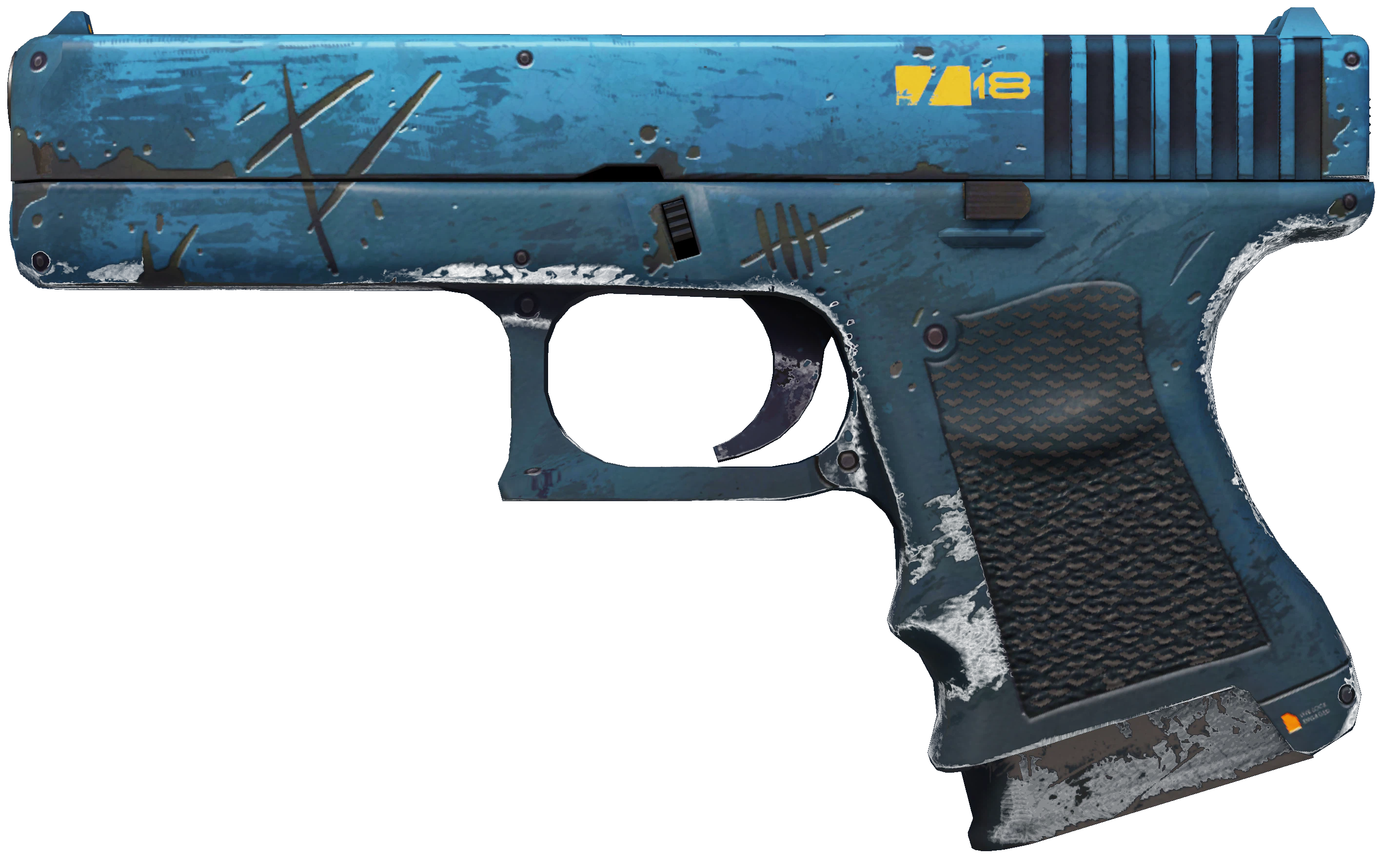 Glock-18 | Off World representative Minimal Wear wear preview