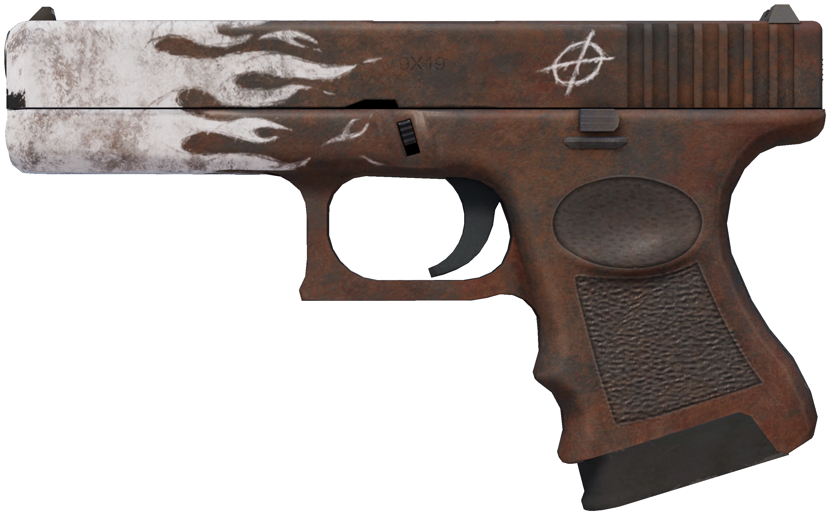 Glock-18 | Oxide Blaze CS2 skin — open high-resolution image