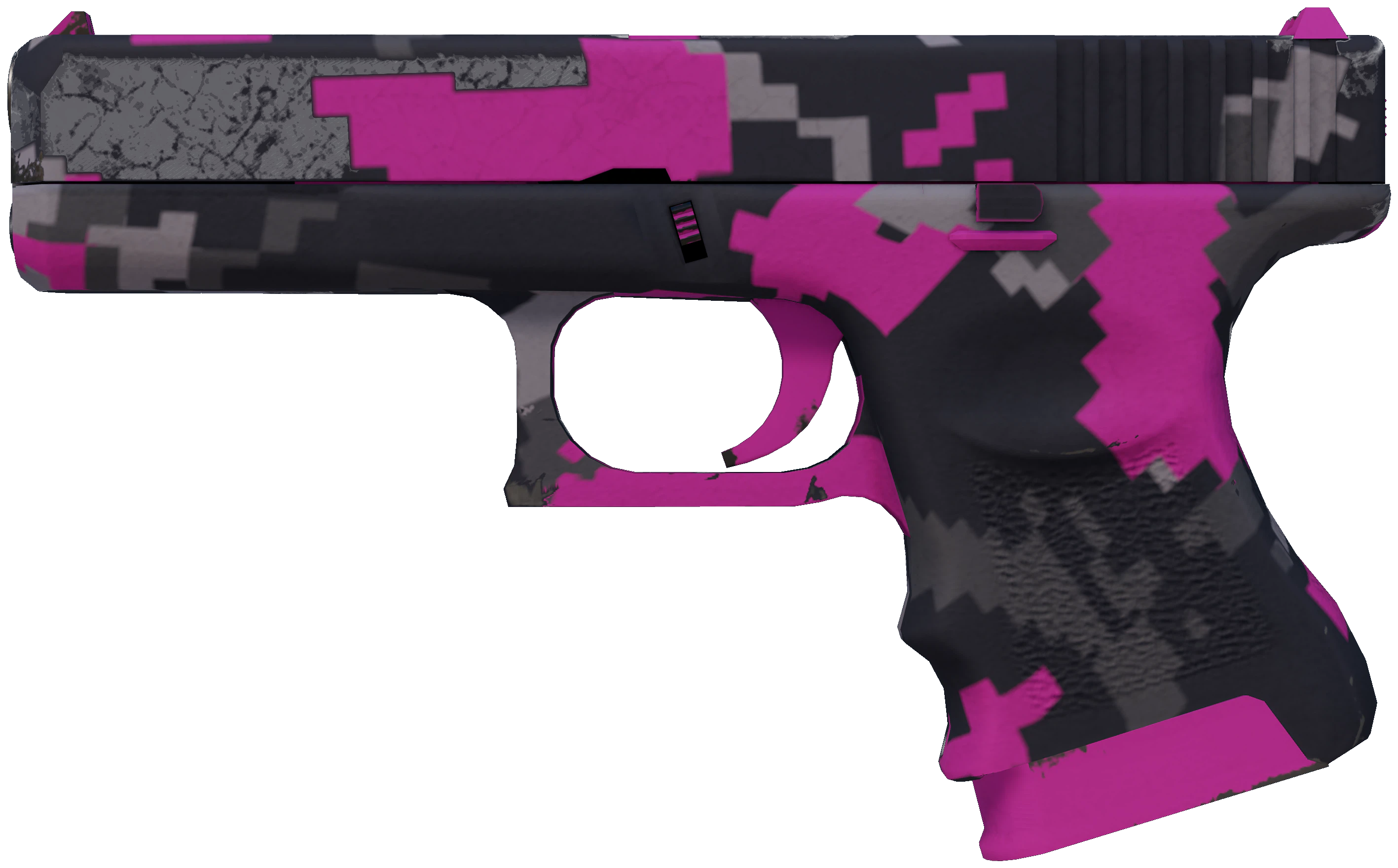 Glock-18 | Pink DDPAT CS2 skin — open high-resolution image