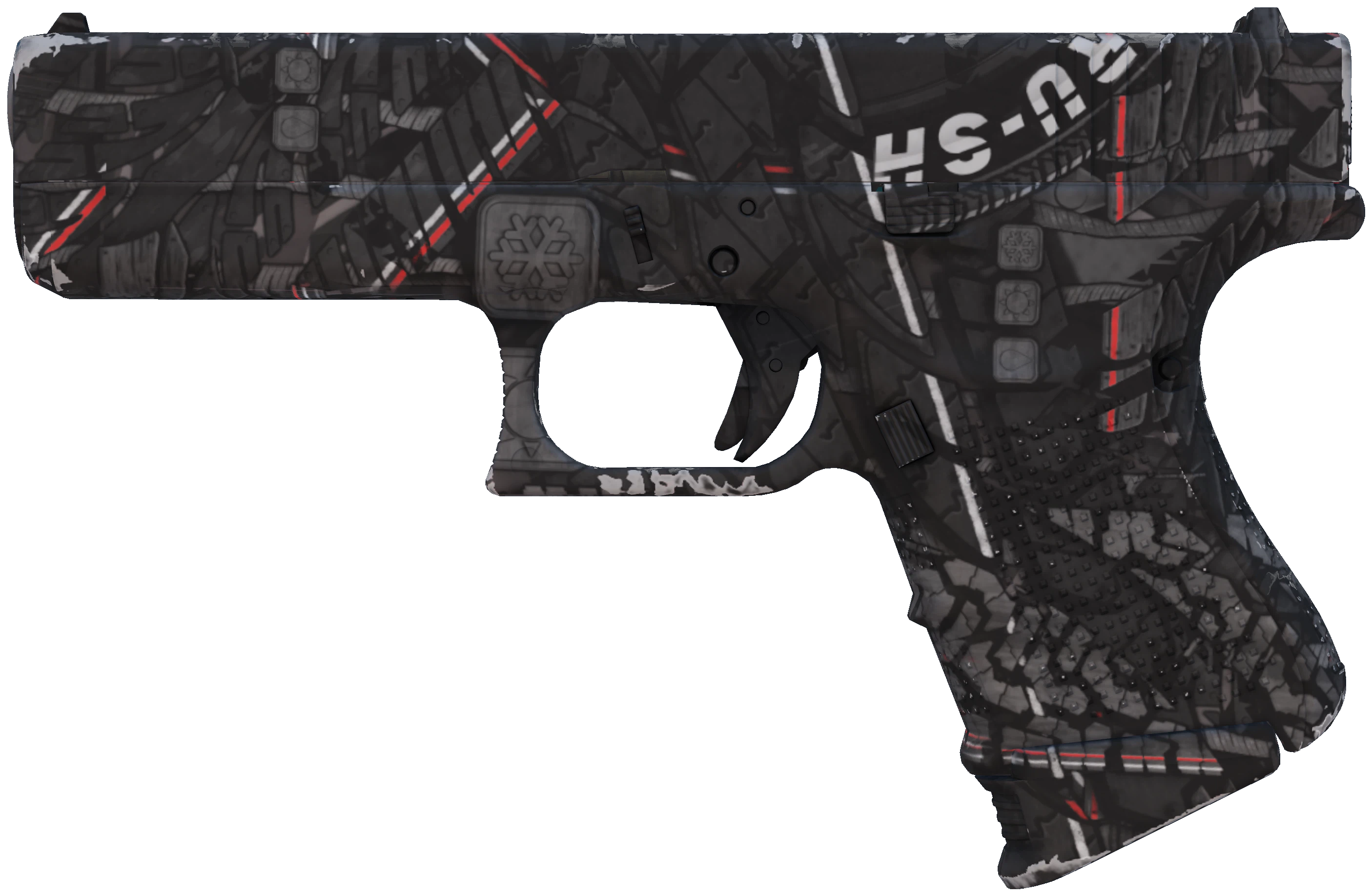 Glock-18 | Red Tire CS2 skin — open high-resolution image