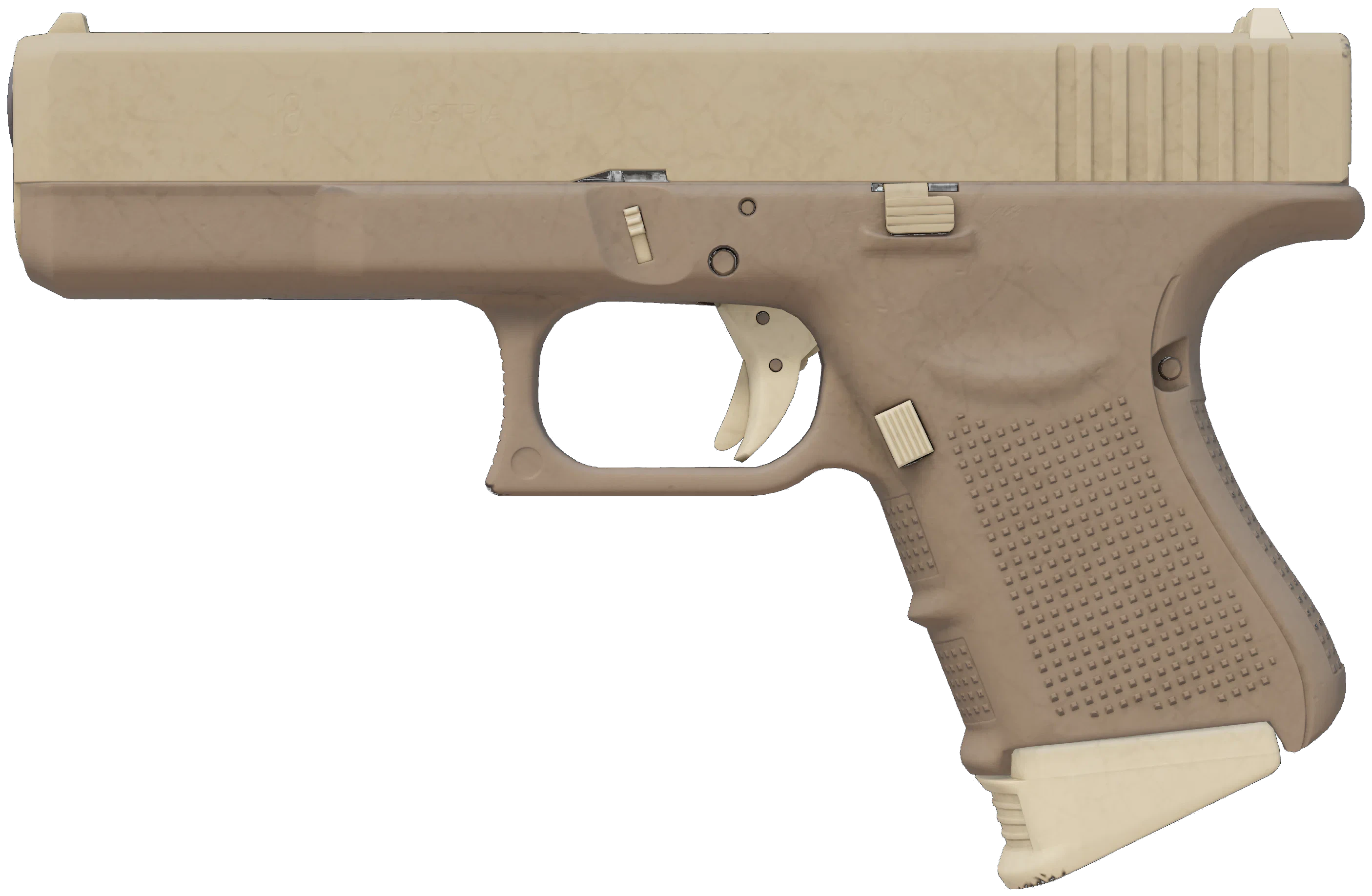 Glock-18 | Sand Dune CS2 skin — open high-resolution image