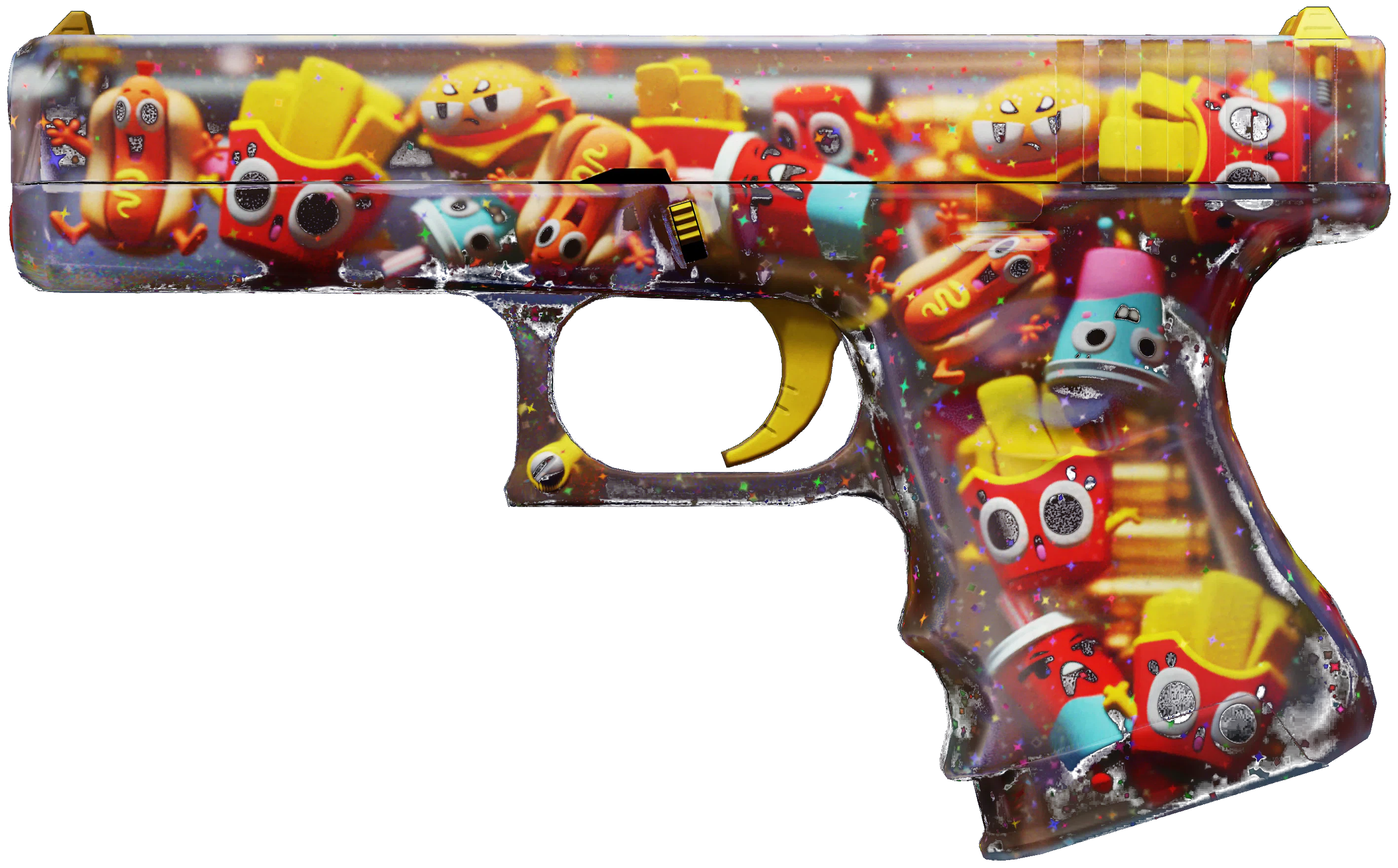 Glock-18 | Snack Attack CS2 skin — open high-resolution image