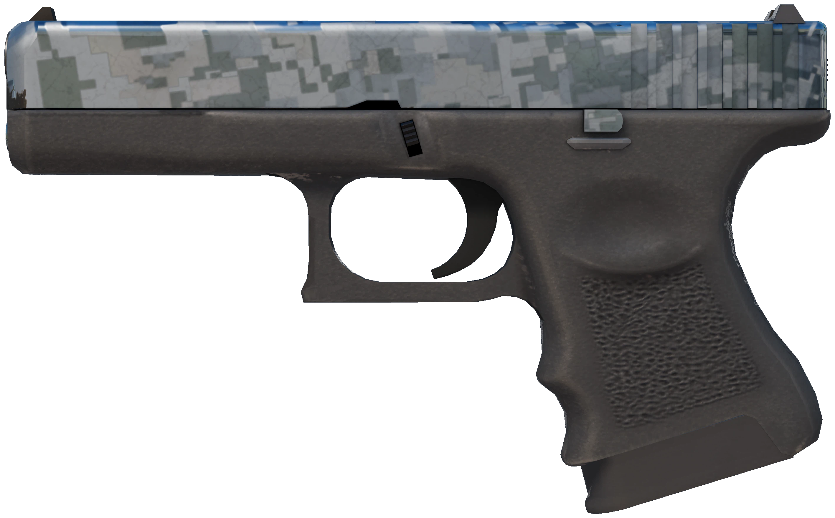 Glock-18 | Steel Disruption representative Minimal Wear wear preview