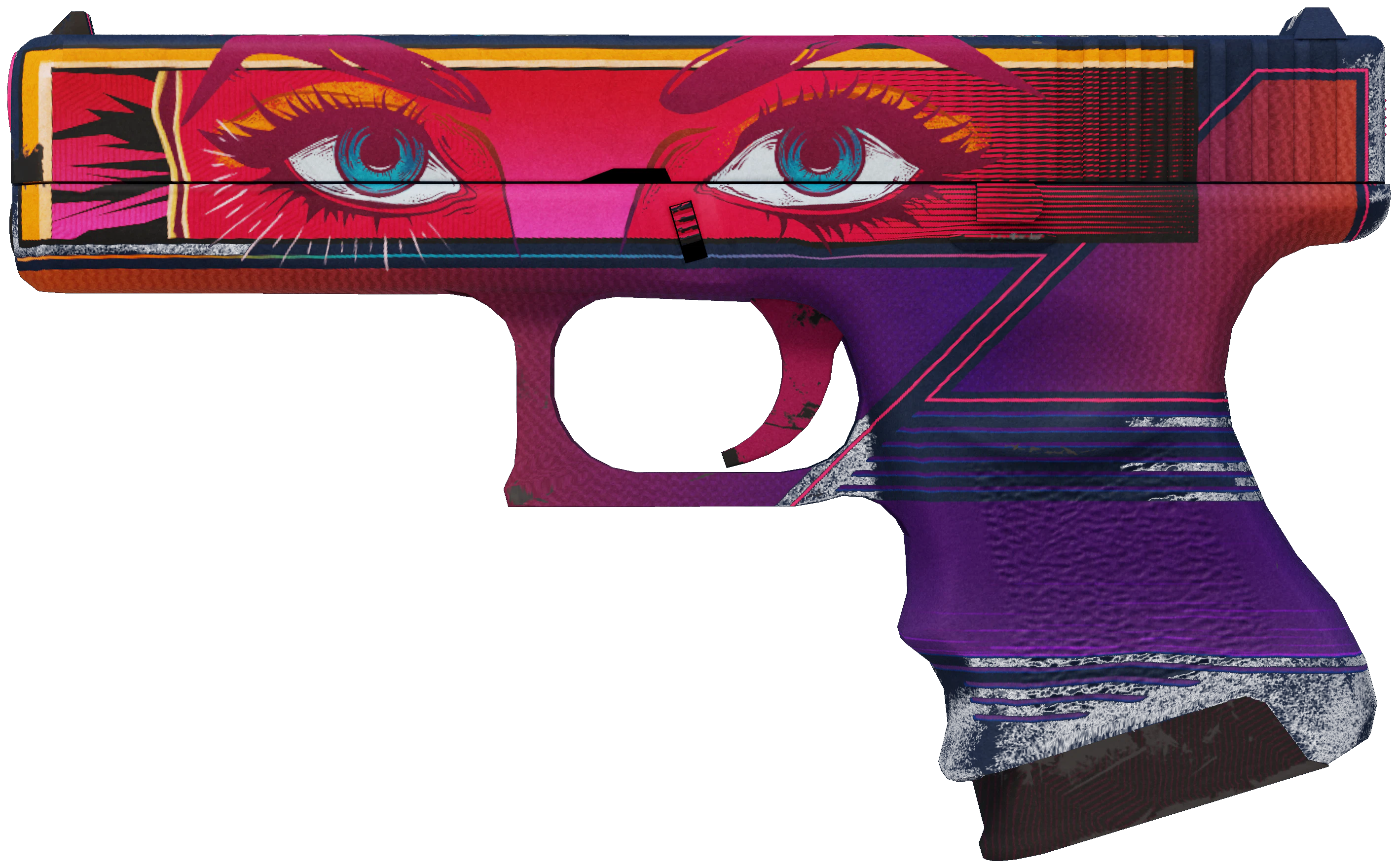 Glock-18 | Vogue representative Minimal Wear wear preview