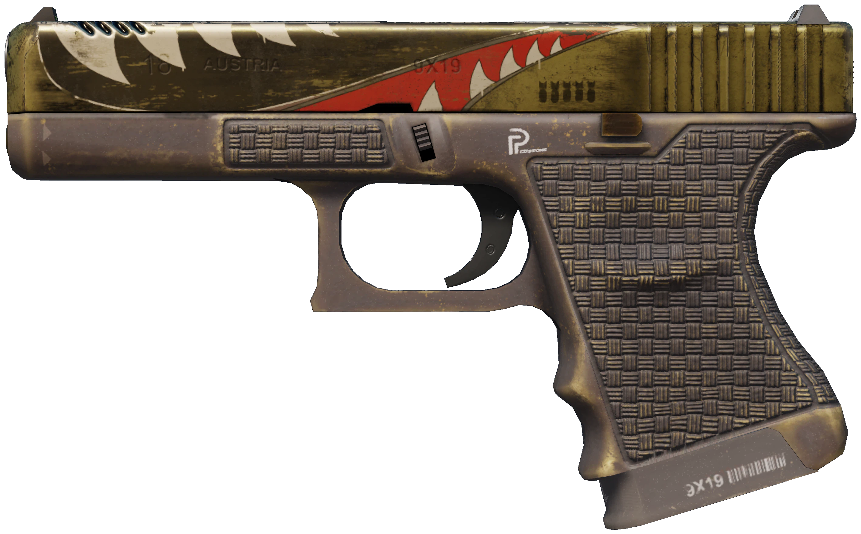 Glock-18 | Warhawk CS2 skin — open high-resolution image
