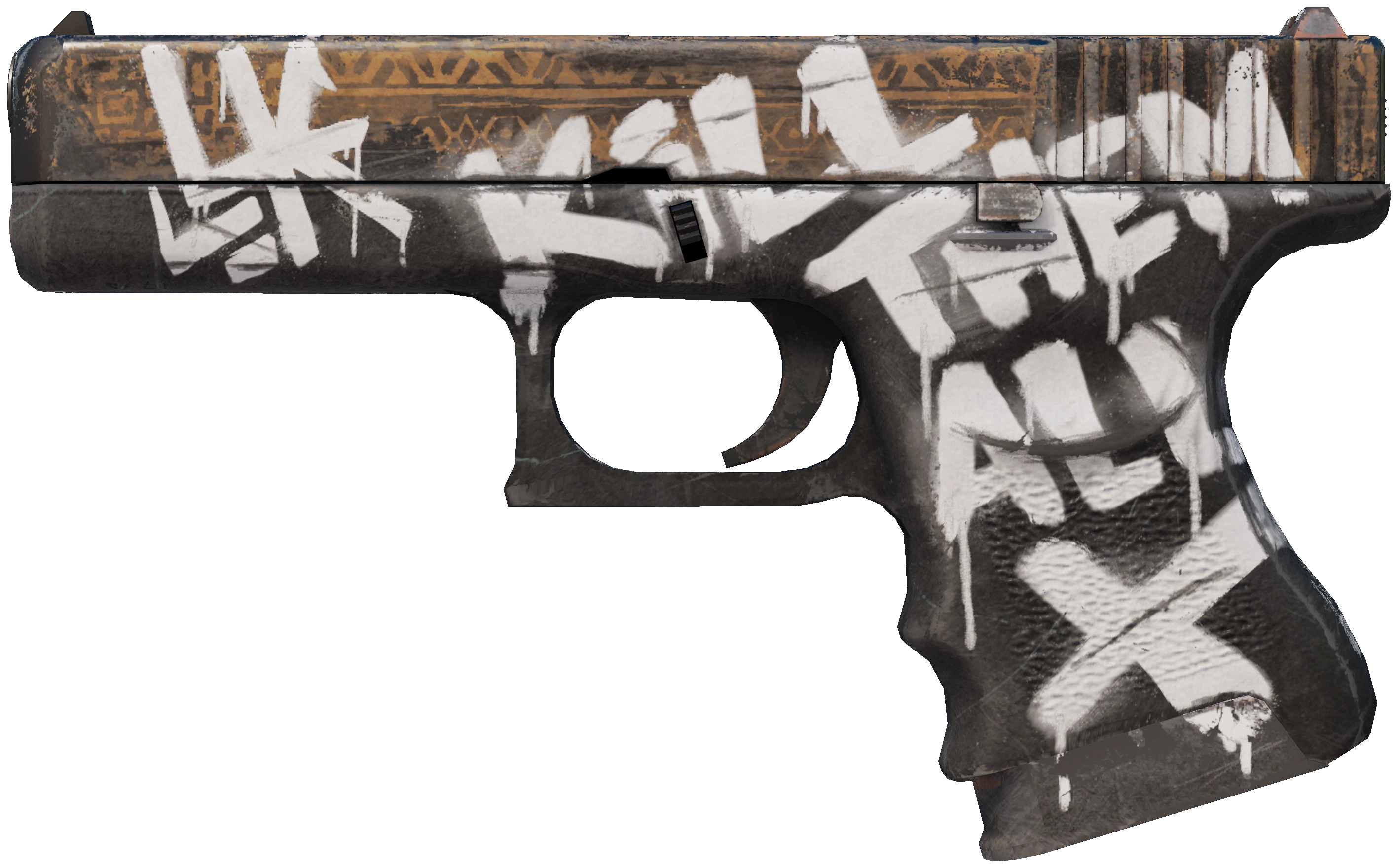 Glock-18 | Wasteland Rebel representative Minimal Wear wear preview