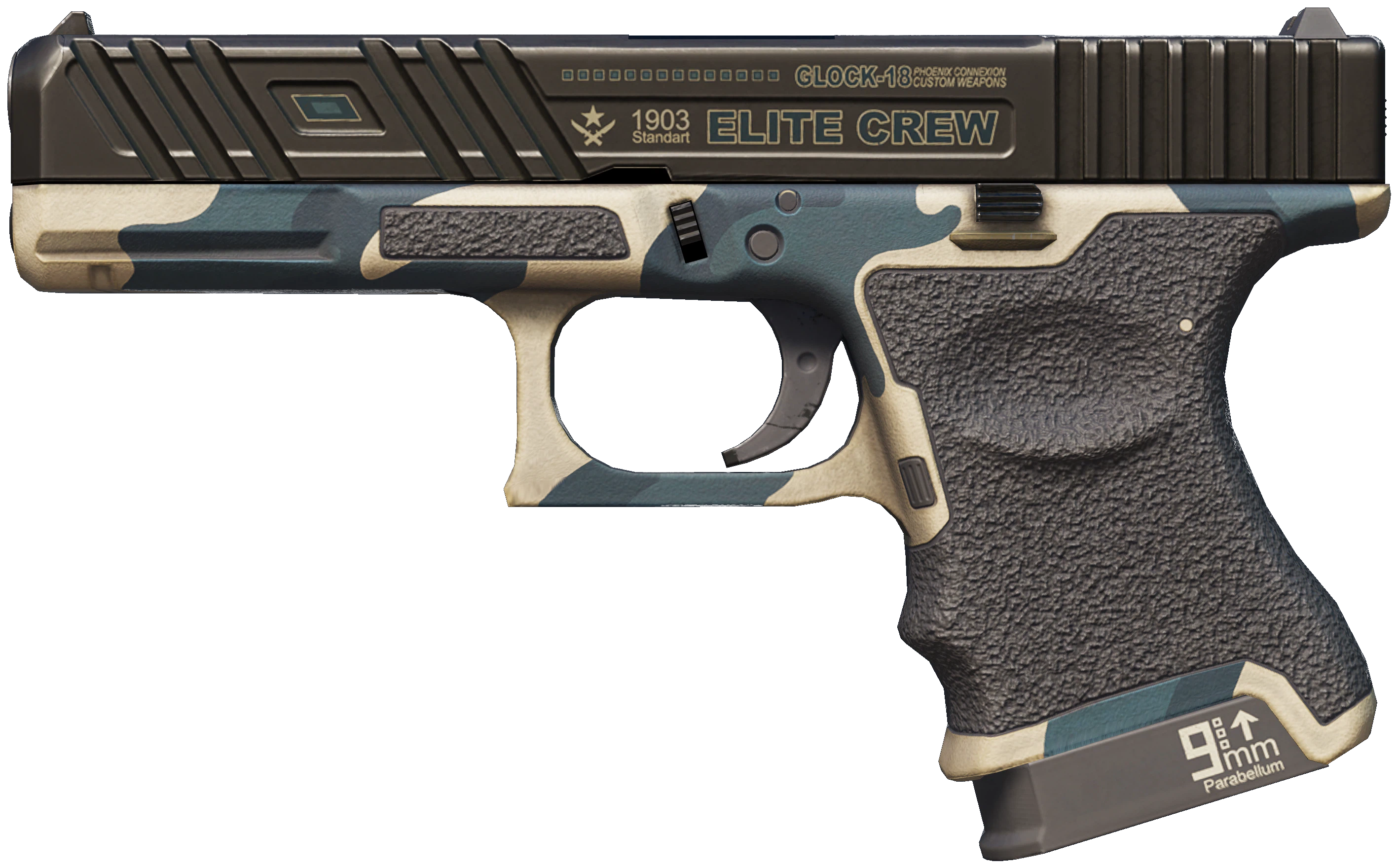 Glock-18 | Winterized representative Minimal Wear wear preview