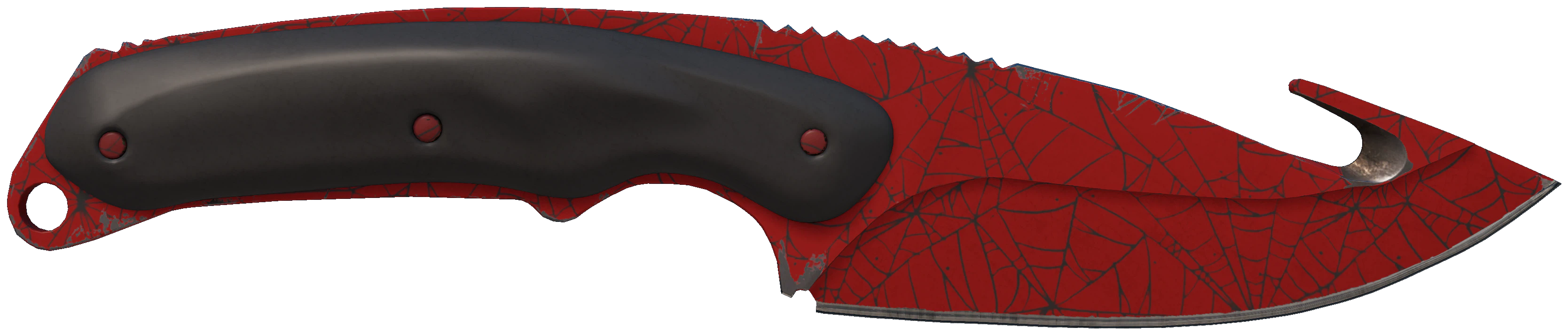 ★ Gut Knife | Crimson Web representative Minimal Wear wear preview