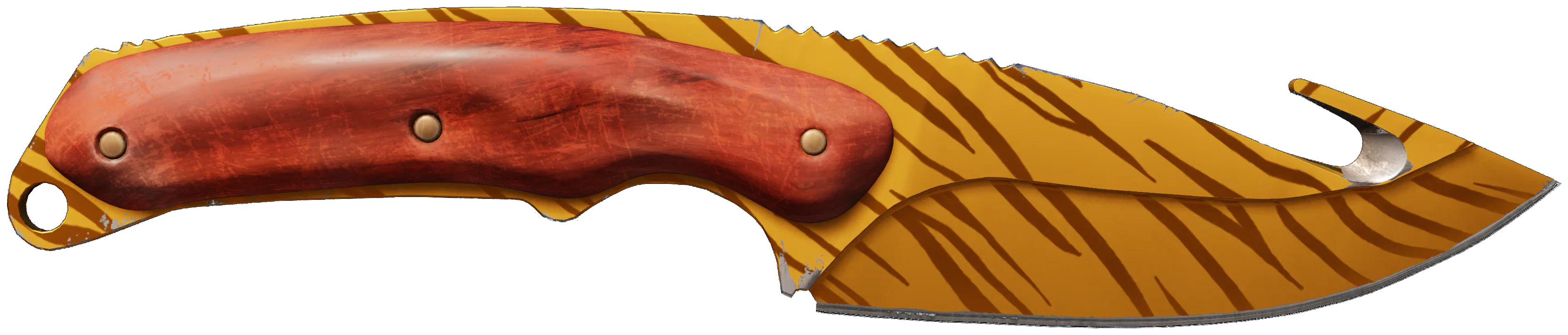 ★ Gut Knife | Tiger Tooth representative Minimal Wear wear preview