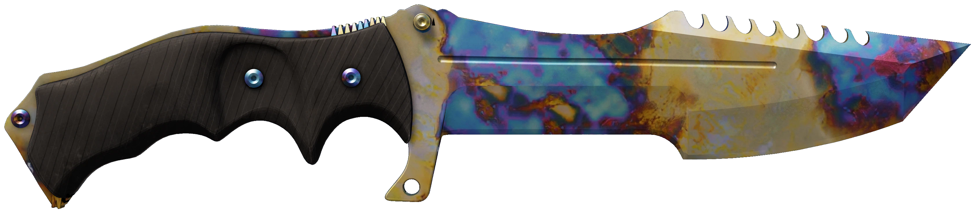 ★ Huntsman Knife | Case Hardened representative Minimal Wear wear preview