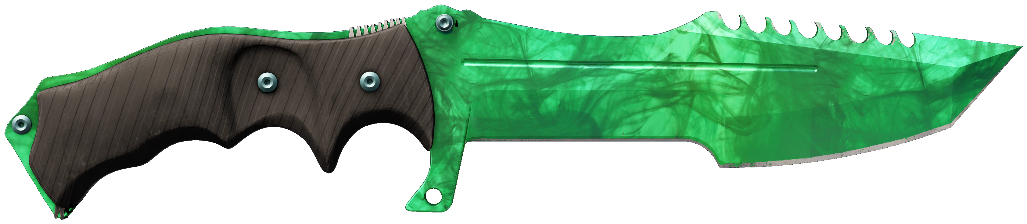★ Huntsman Knife | Gamma Doppler Emerald CS2 skin — open high-resolution image
