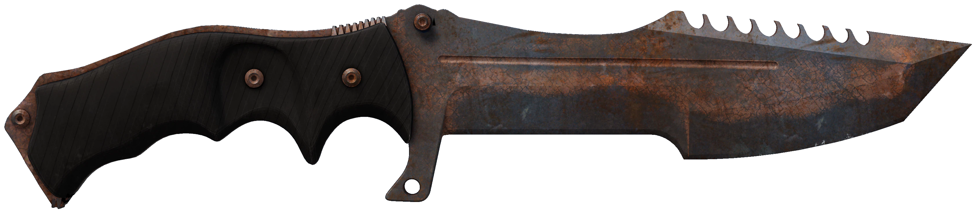 ★ Huntsman Knife | Rust Coat representative Well-Worn wear preview