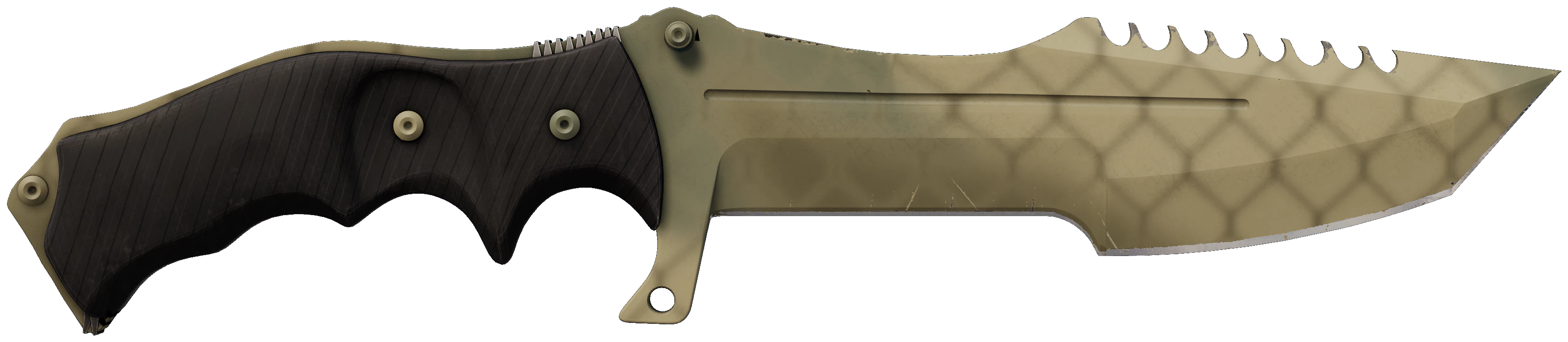 ★ Huntsman Knife | Safari Mesh CS2 skin — open high-resolution image