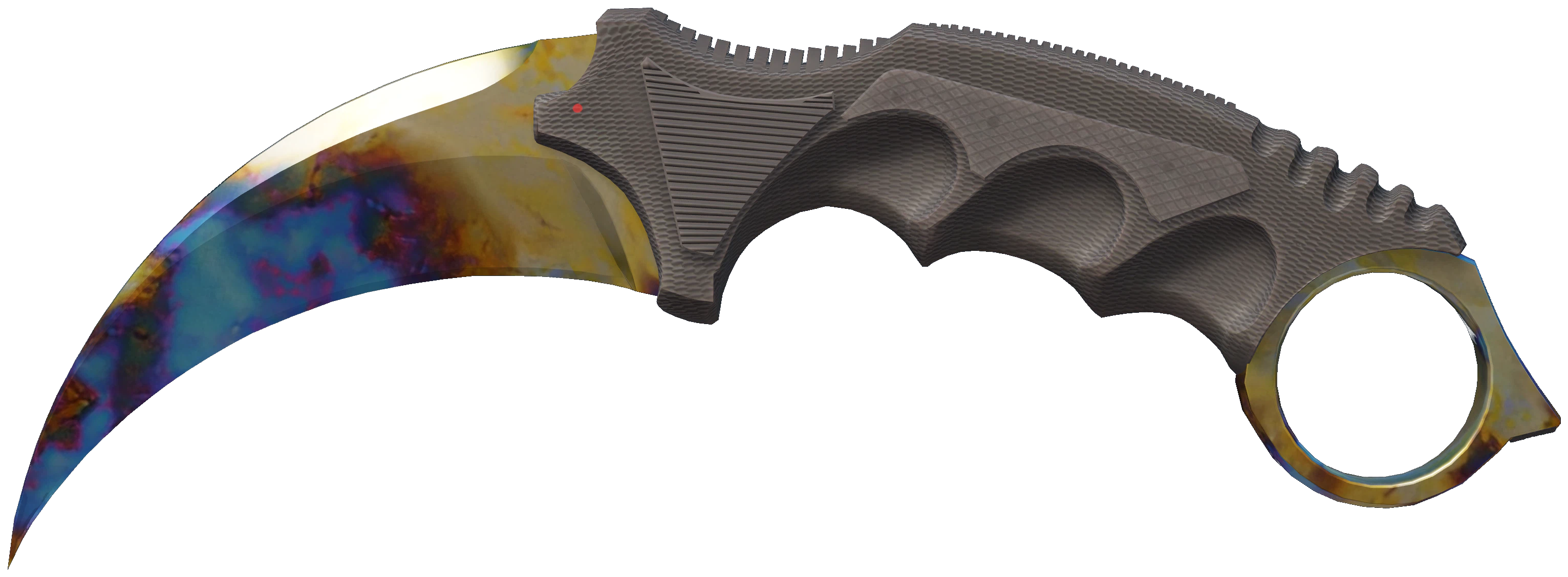 ★ Karambit | Case Hardened CS2 skin — open high-resolution image