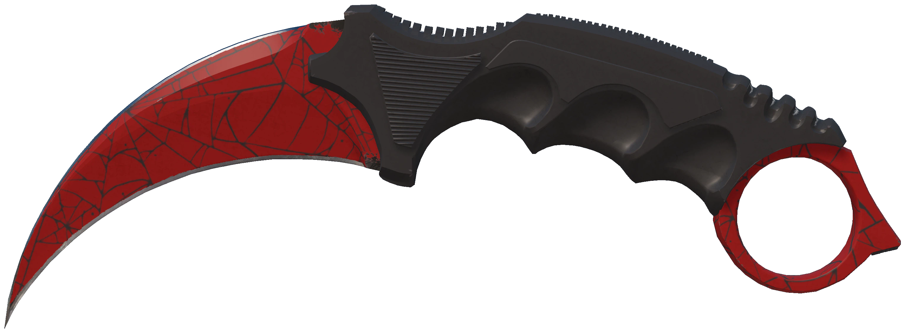 ★ Karambit | Crimson Web CS2 skin — open high-resolution image