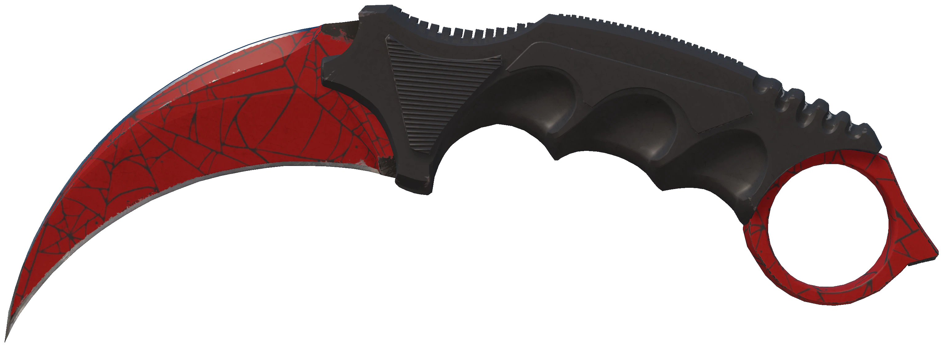 ★ Karambit | Crimson Web representative Minimal Wear wear preview