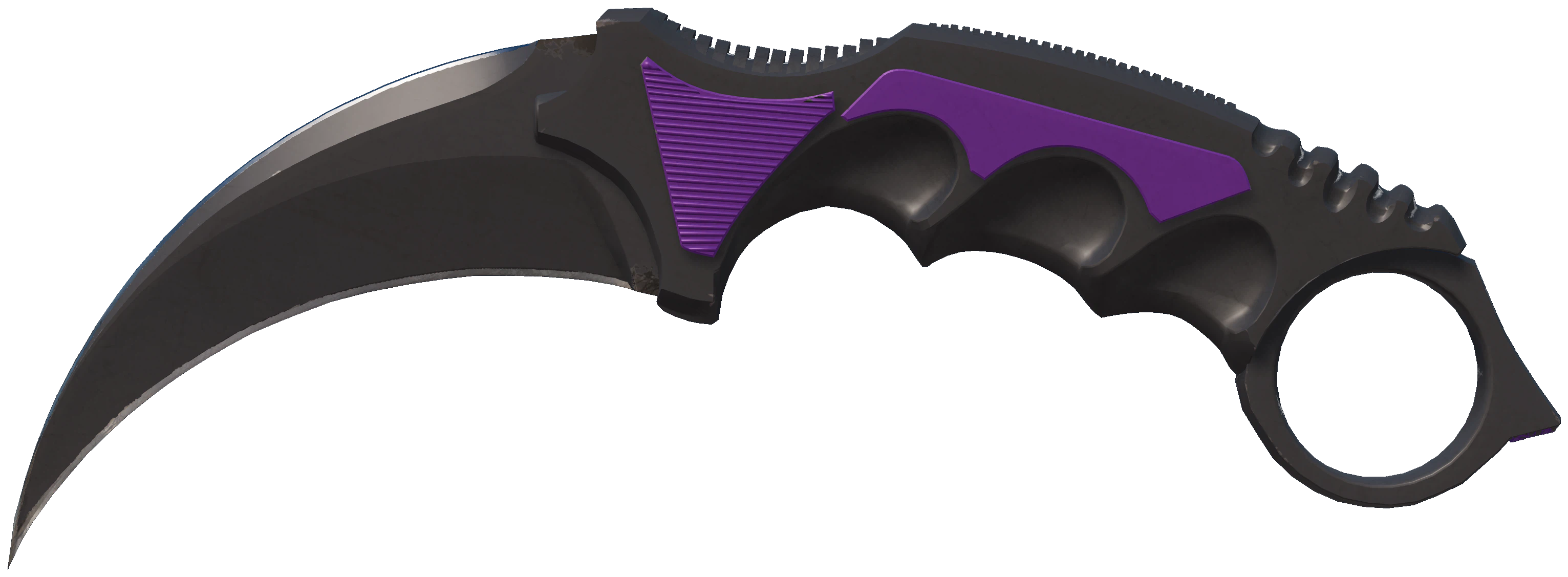 ★ Karambit | Ultraviolet CS2 skin — open high-resolution image