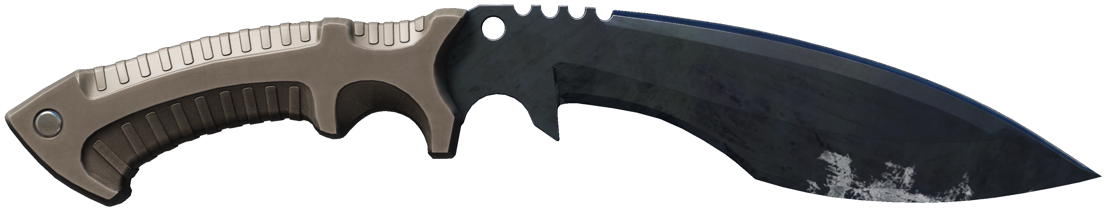 ★ Kukri Knife | Blue Steel CS2 skin — open high-resolution image