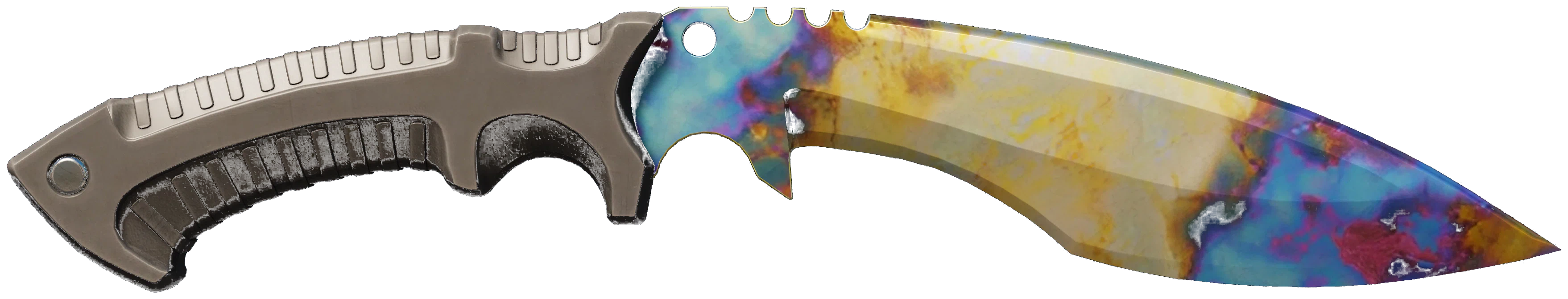 ★ Kukri Knife | Case Hardened CS2 skin — open high-resolution image