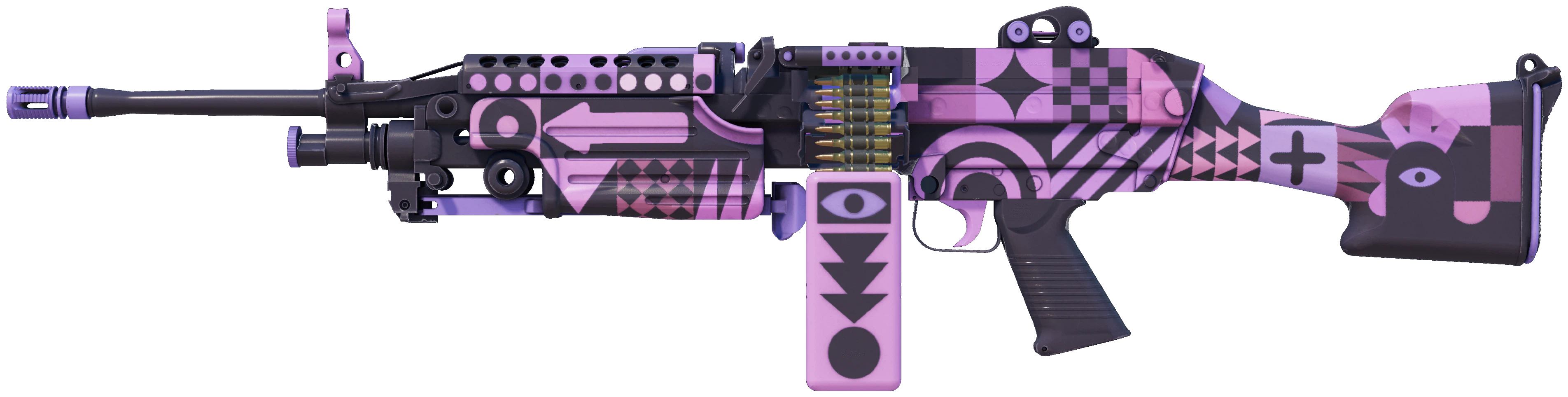 M249 | Bock Blocks CS2 skin — open high-resolution image