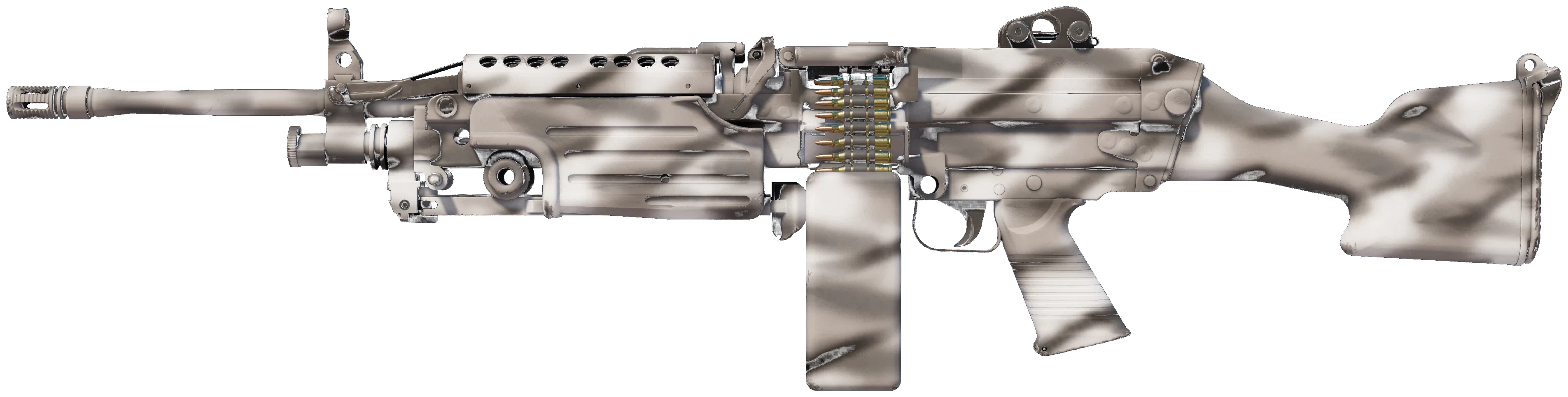 M249 | Contrast Spray CS2 skin — open high-resolution image