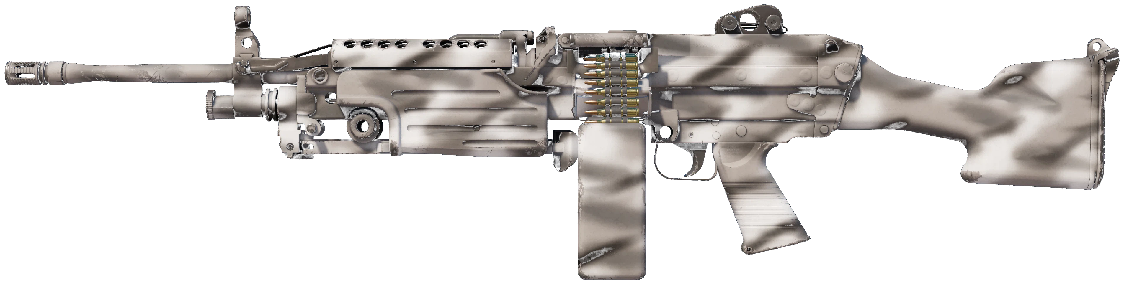 M249 | Contrast Spray representative Minimal Wear wear preview
