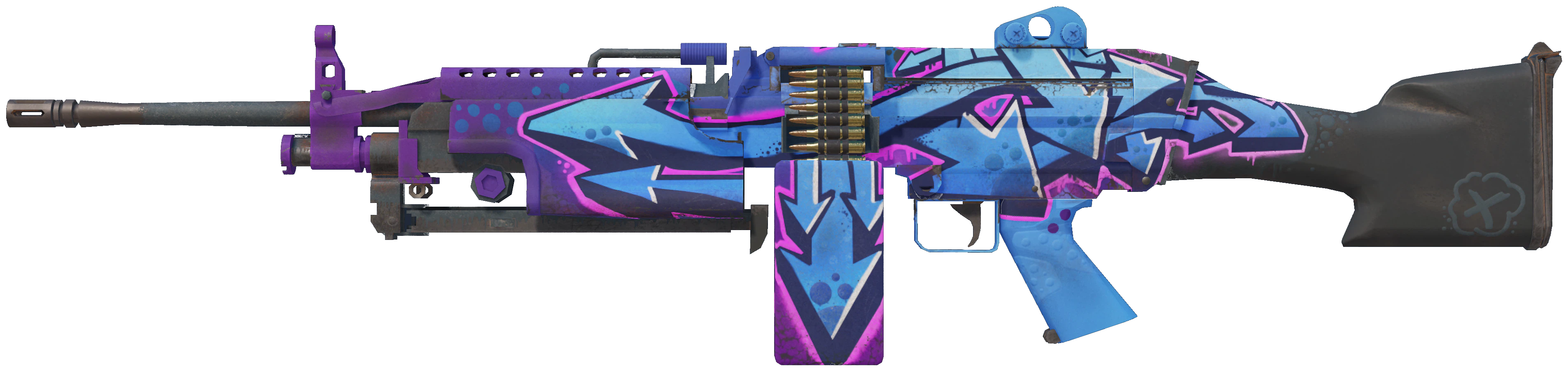 M249 | Downtown CS2 skin — open high-resolution image