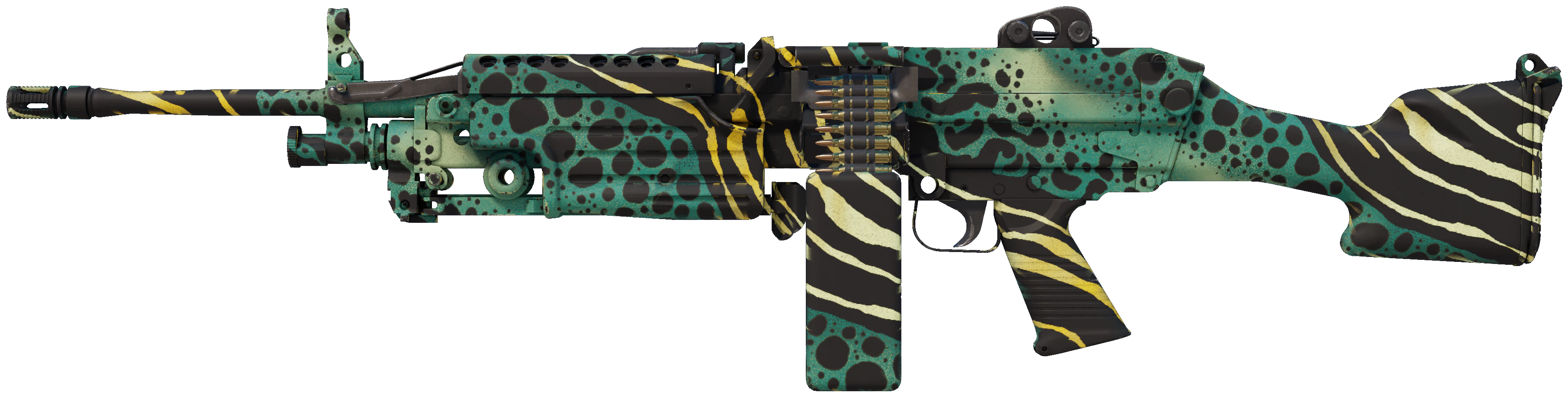 M249 | Emerald Poison Dart CS2 skin — open high-resolution image
