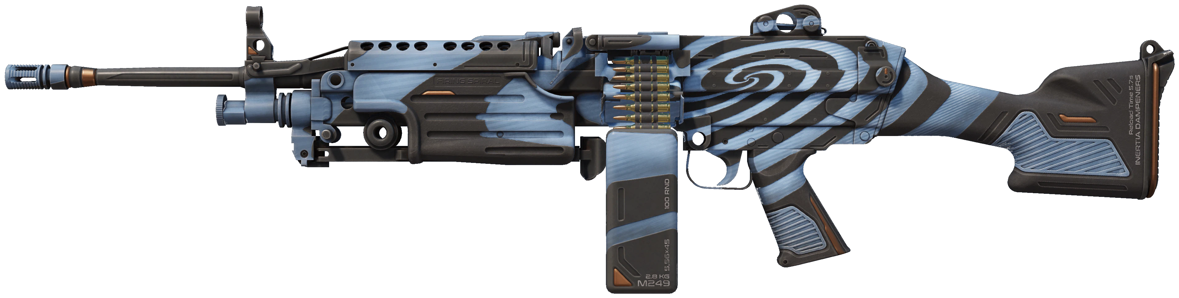M249 | Hypnosis CS2 skin — open high-resolution image