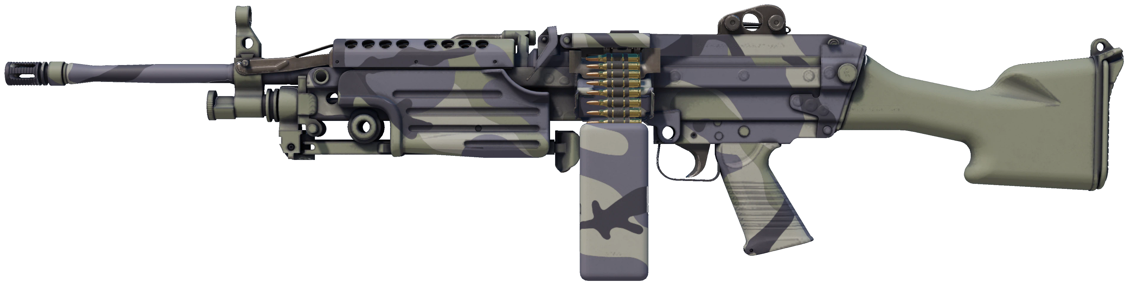 M249 | Sage Camo CS2 skin — open high-resolution image